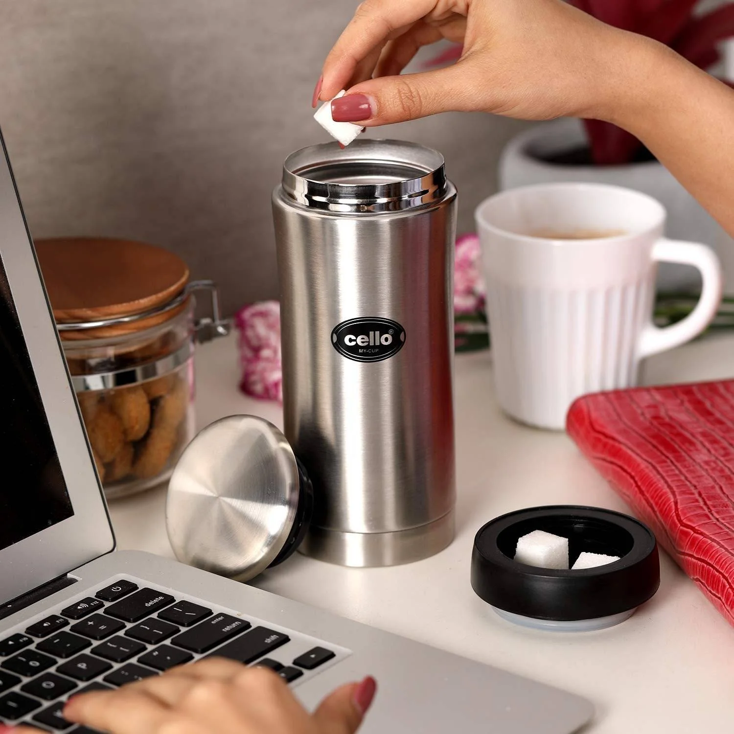 Cello 350ml My Cup Flask for Tea Coffee Across Infomedia