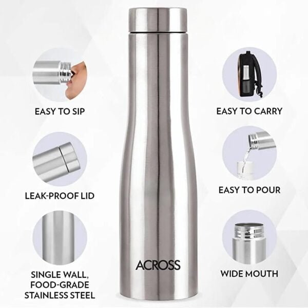 across yoga steel bottle features