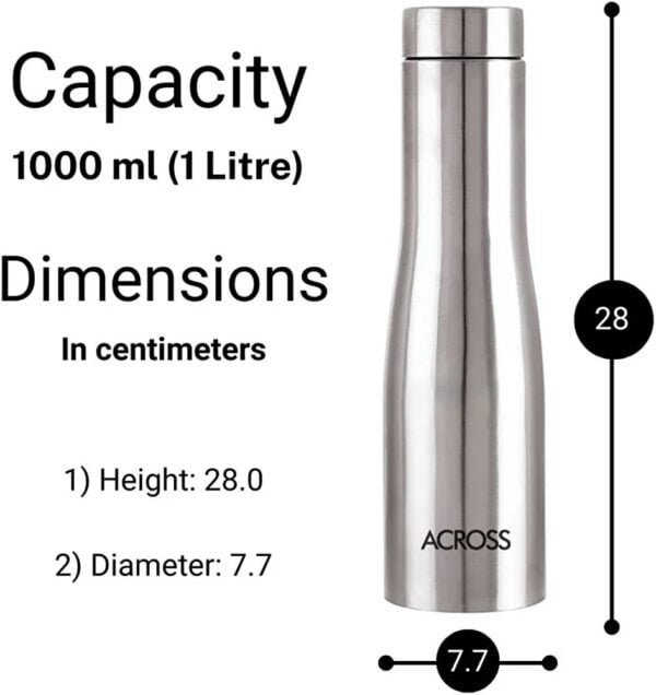 across yoga steel bottle specifications